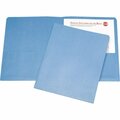 Made-To-Stick 751000 Letter Size Double Pocket Portfolio  Light Blue MA3200881